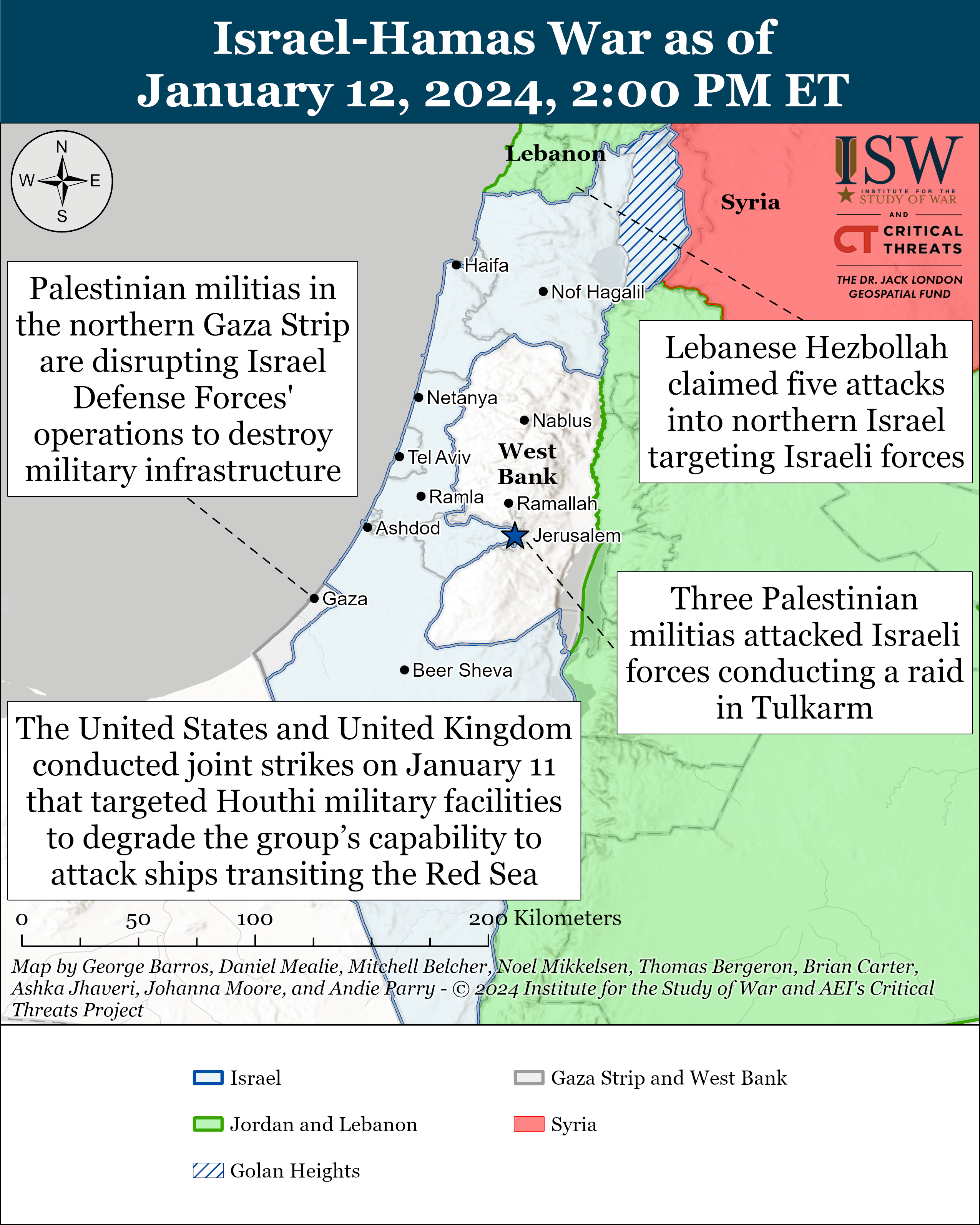 Iran Update January 12 2024 Institute For The Study Of War   DraftIsraelCOTJanuary 12%2C2024 